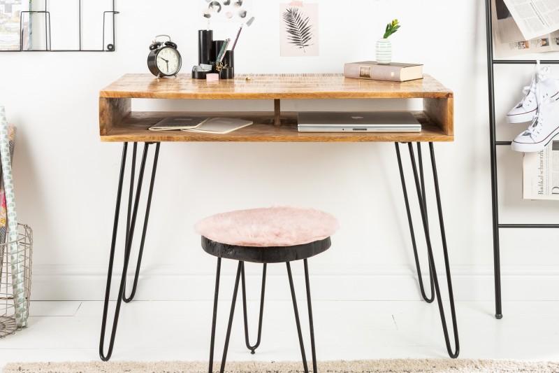 Designový psací stůl Felix 100 cm, mango 